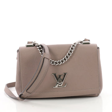 Louis Vuitton Lockme II Handbag Leather BB Neutral 3409801