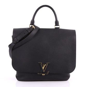 Louis Vuitton Volta Handbag Leather Black 3409803