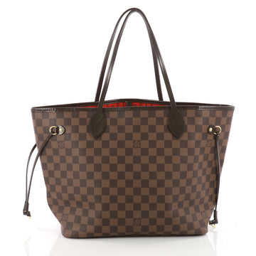 Louis Vuitton Neverfull Tote Damier MM Brown 3413903