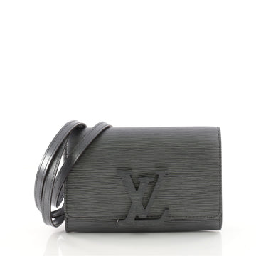 Louis Vuitton Louise Shoulder Bag Epi Leather PM Gray 3414401