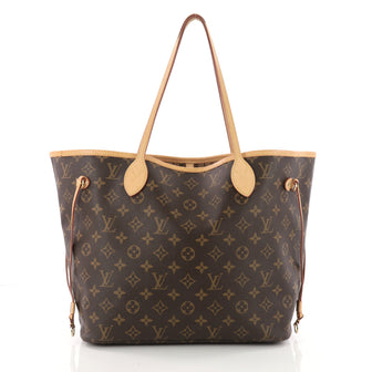 Louis Vuitton Neverfull NM Tote Monogram Canvas MM Brown 3416001