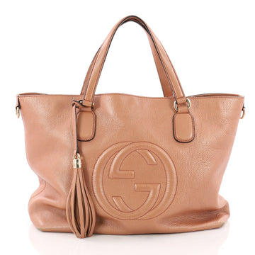 Soho Working Tote Leather Large