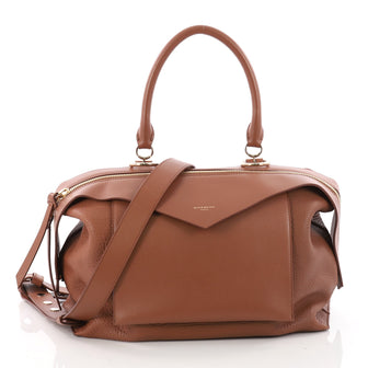 Givenchy Sway Bag Leather Medium Brown 3417601