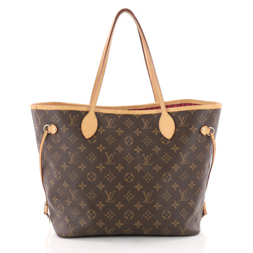 Louis Vuitton Neverfull NM Tote Monogram Canvas MM Brown 3418201