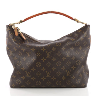Louis Vuitton Sully Handbag Monogram Canvas PM Brown 3419802