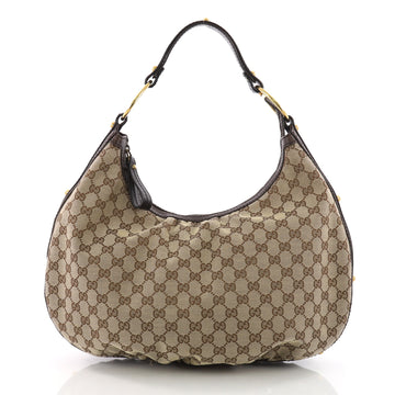 Gucci Interlocking Hobo GG Canvas Medium Brown 3419903