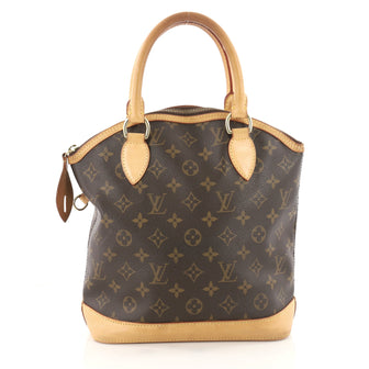 Louis Vuitton Lockit Handbag Monogram Canvas PM Brown 3420802