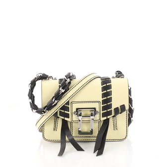 Proenza Schouler Hava Chain Shoulder Bag Whipstitch Yellow 3421001