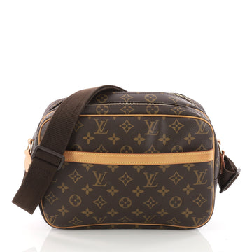 Louis Vuitton Reporter Bag Monogram Canvas PM Brown 3421301