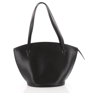 Louis Vuitton Saint Jacques Handbag Epi Leather GM Black 3423502
