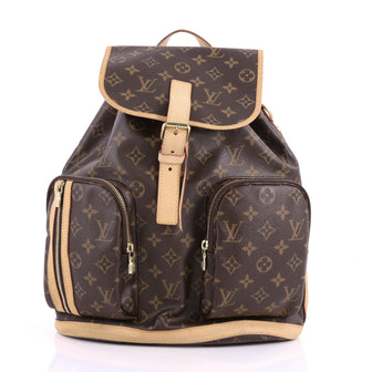 Louis Vuitton Bosphore Backpack Monogram Canvas Brown 3425002