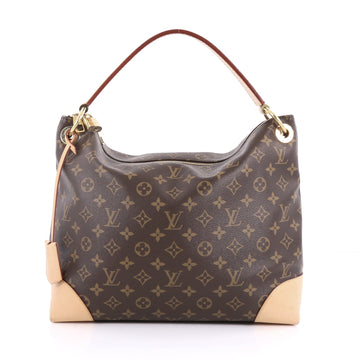 Louis Vuitton Berri Handbag Monogram Canvas PM Brown 3425201