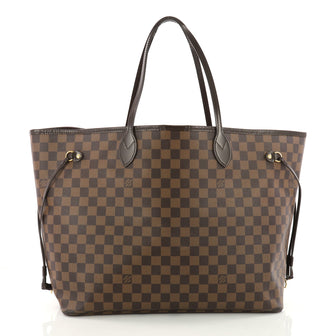 Louis Vuitton Neverfull NM Tote Damier GM Brown 3425301