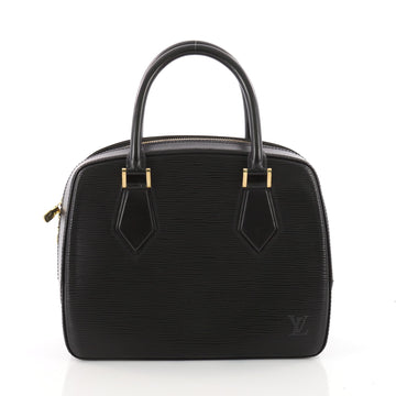 Louis Vuitton Sablons Handbag Epi Leather Black 3426402