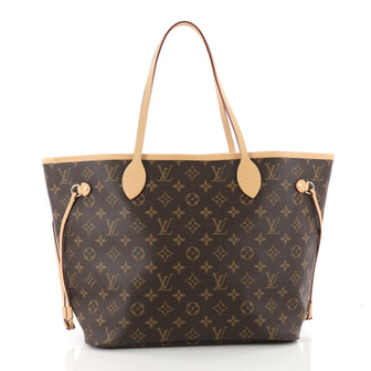 Louis Vuitton Neverfull NM Tote Monogram Canvas MM Brown 3427903