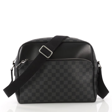 Louis Vuitton Dayton Reporter Damier Graphite MM Black 3428202