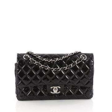 Chanel Vintage Classic Double Flap Bag Quilted Patent 3429001