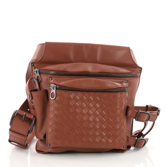 Bottega Veneta Zip Pocket Waist Bag Leather with 3429904