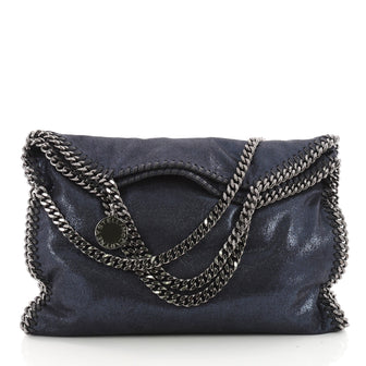 Stella McCartney Falabella Fold Over Bag Shaggy Deer 3430901