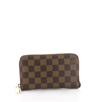 Louis Vuitton Zippy Compact Wallet Damier Brown 3431501