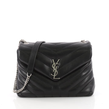 Saint Laurent LouLou Shoulder Bag Matelasse Chevron 3433001