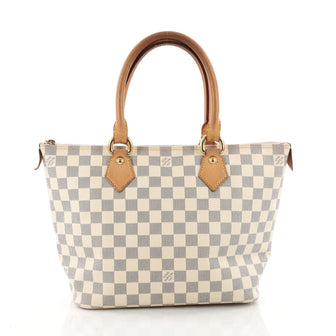Louis Vuitton Saleya Handbag Damier PM White 3433402