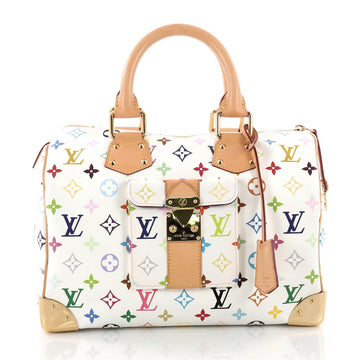 Louis Vuitton Speedy Handbag Monogram Multicolor 30 3436701