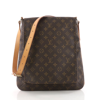 Louis Vuitton Musette Salsa Handbag Monogram Canvas GM 3439001