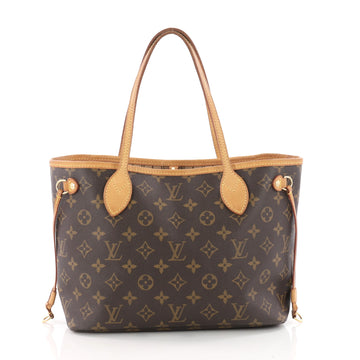 Louis Vuitton Neverfull Tote Monogram Canvas PM Brown 3439003