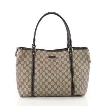 Gucci Joy Tote GG Coated Canvas Medium Brown 3439004