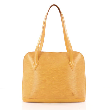 Louis Vuitton Lussac Handbag Epi Leather Yellow 3439401