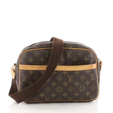 Louis Vuitton Reporter Bag Monogram Canvas PM Brown 3440304