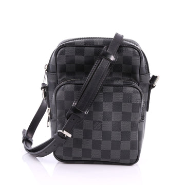 Louis Vuitton Rem Bag Damier Graphite Black 3440701