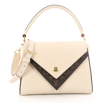Louis Vuitton Double V Handbag Calfskin and Monogram 3441001