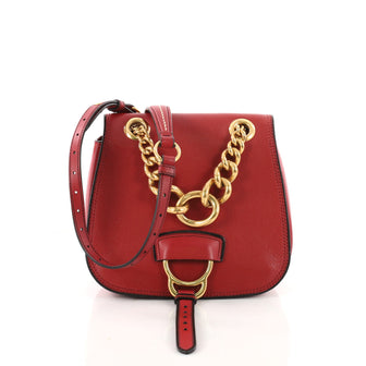 Miu Miu Dahlia Crossbody Bag Leather Small Red 3441603