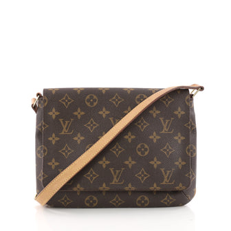 Louis Vuitton Musette Tango Handbag Monogram Canvas 3442103