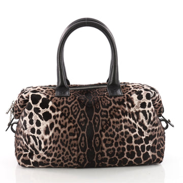 Saint Laurent Easy Y Satchel Printed Pony Hair Small 3442501