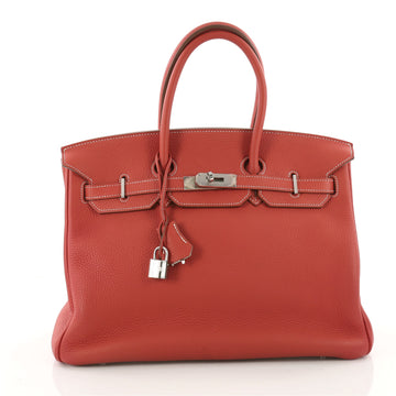 Hermes Eclat Birkin Handbag Clemence with Palladium 3445401