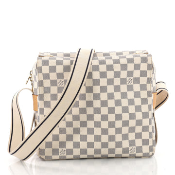 Louis Vuitton Naviglio Handbag Damier White 3449003