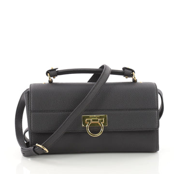 Salvatore Ferragamo Gancio Convertible Crossbody Leather 3449701