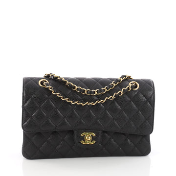 Chanel Classic Double Flap Bag Quilted Caviar Medium 3451201