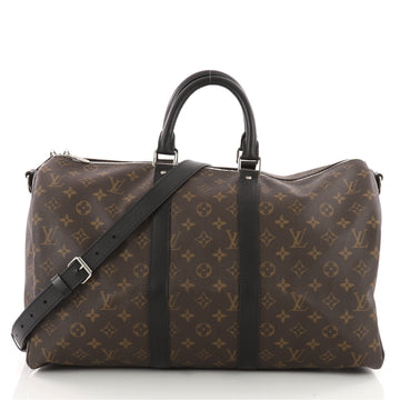 Louis Vuitton Keepall Bandouliere Bag Macassar Monogram 3451402