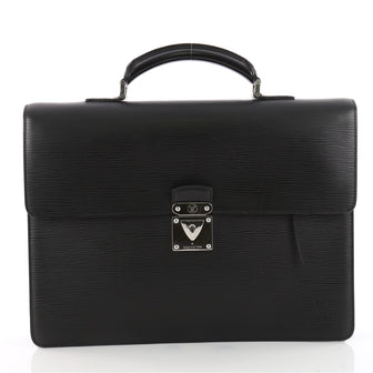 Louis Vuitton Neo Robusto 1 Briefcase Epi Leather Black 3452903