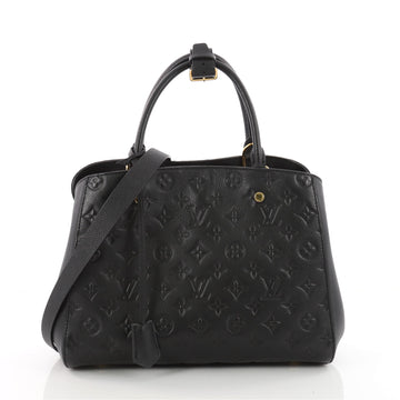 Louis Vuitton Montaigne Handbag Monogram Empreinte 3453301