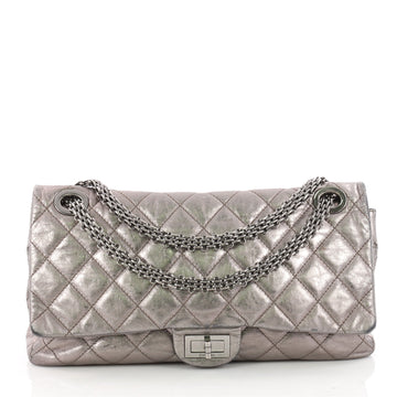 Chanel Reissue 2.55 Handbag Quilted Metallic Aged 3455902