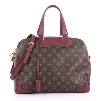 Louis Vuitton Retiro NM Handbag Monogram Canvas Brown 3456102