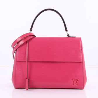 Louis Vuitton Cluny Top Handle Bag Epi Leather MM Pink 3460102