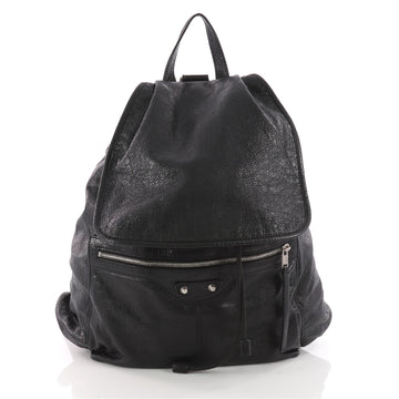 Balenciaga Classic Traveler S Backpack Leather Black 3460502