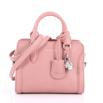 Alexander McQueen Padlock Zip Around Tote Leather Mini 3461101