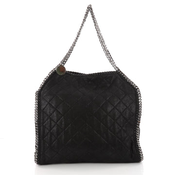 Stella McCartney Falabella Tote Quilted Faux Leather Small Black 3461902